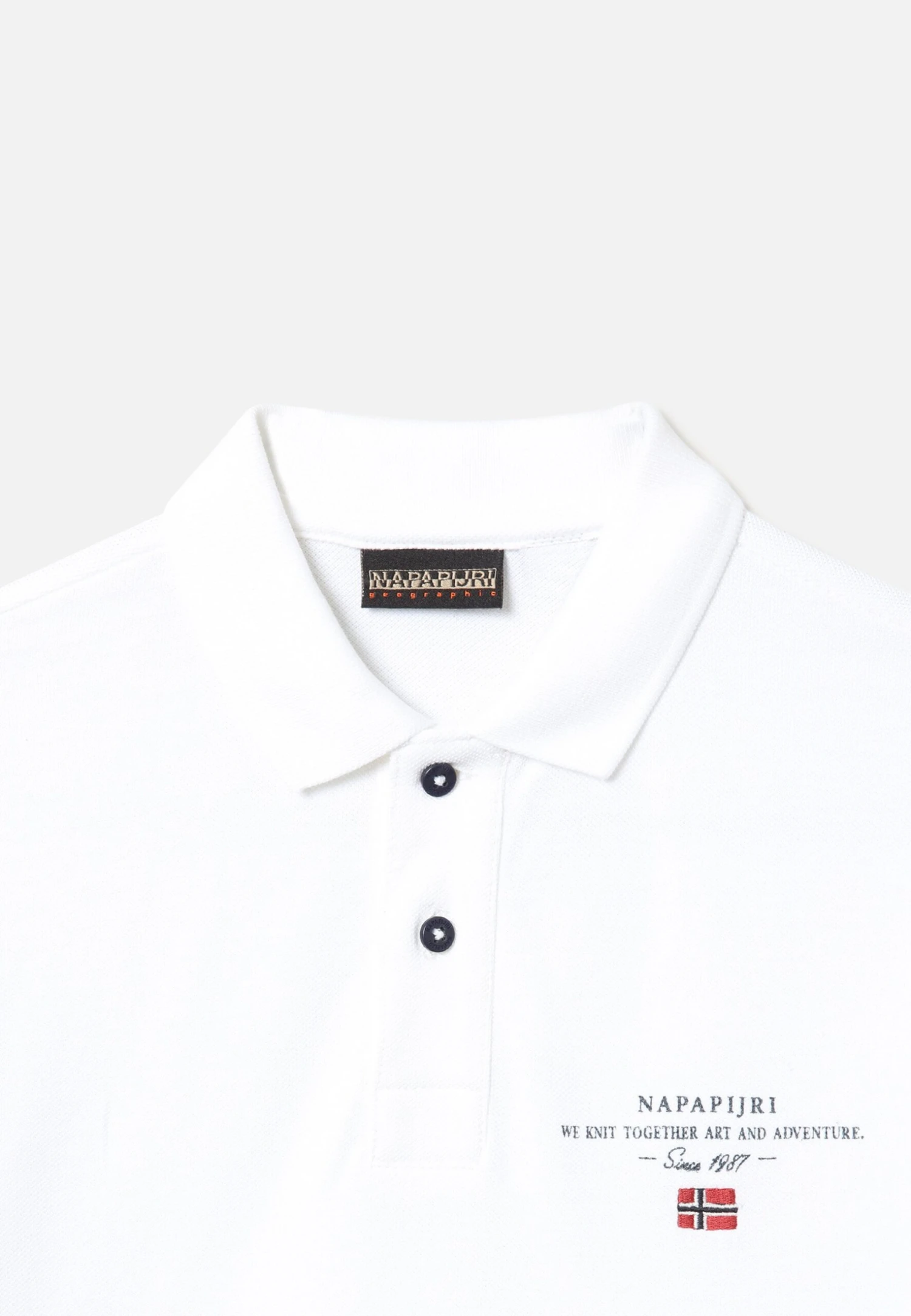 Napapijri Elbas - Poloshirt - Bright White 5 Napapijri Elbas - Poloshirt - Bright White - Afbeelding 3