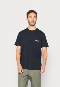 Napapijri Morgex - T-Shirt Basic - Blu Marine