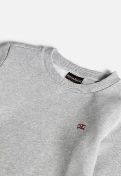 Napapijri Balis - Sweater - Medium Grey Melange -Napapijri 77b41580c8404462859c57c2e5485b9b