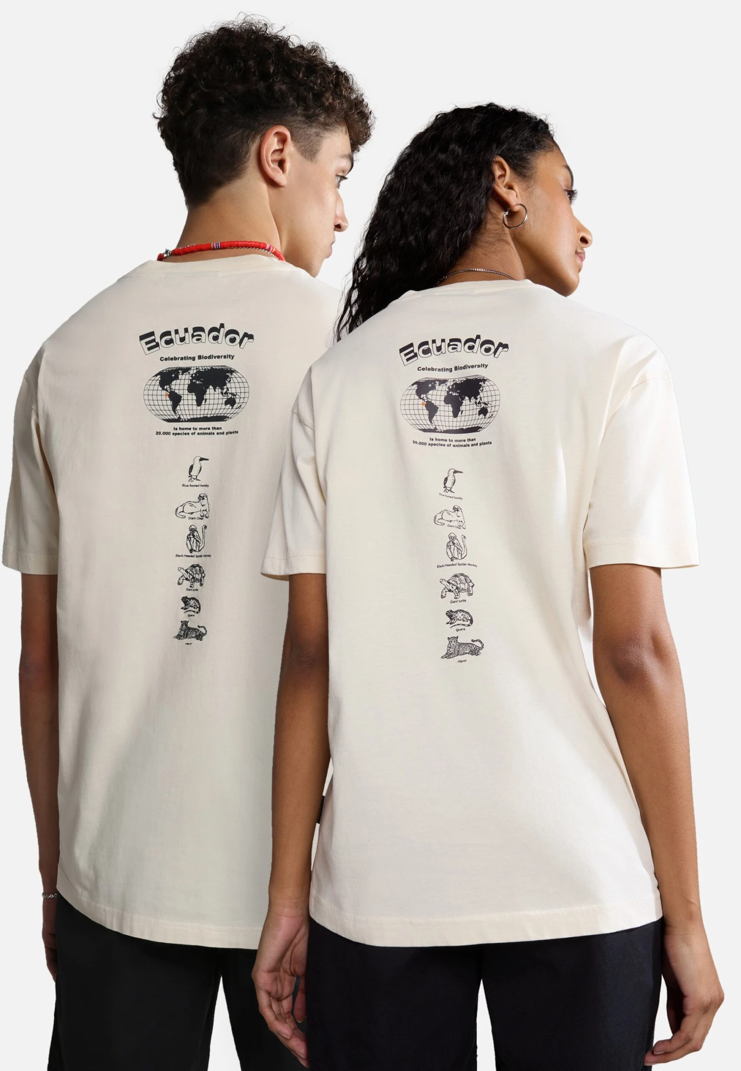 Napapijri Paradise- T-Shirt Print - Whitecap Gray 4 Napapijri Paradise- T-Shirt Print - Whitecap Gray - Afbeelding 2