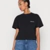 Napapijri S-Morgex W - T-Shirt Basic - Black -Napapijri 77f7594f40034b6084a84cd211d5a086