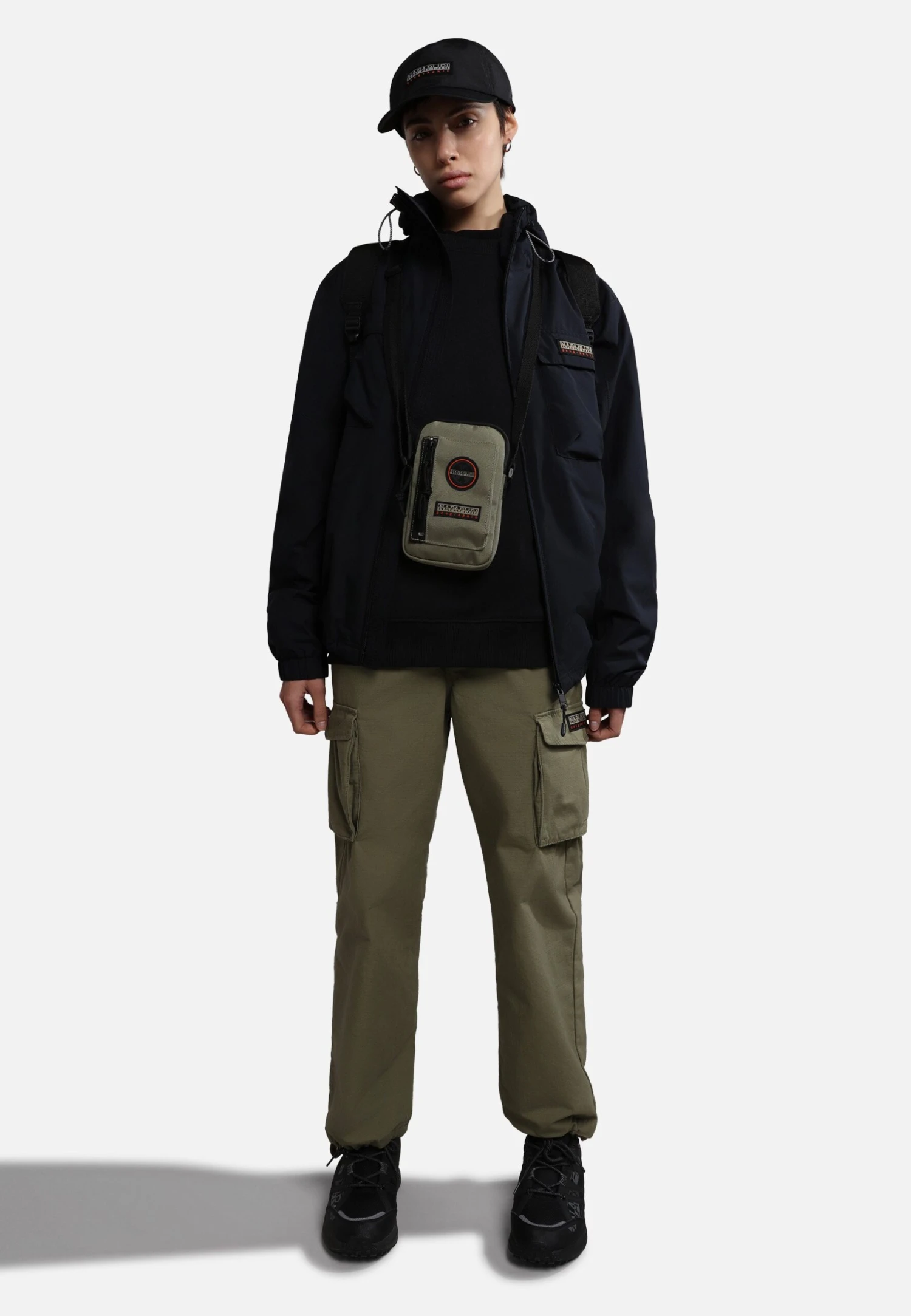 Napapijri Napo Unisex - Sweater - Black 12 Napapijri Napo Unisex - Sweater - Black - Afbeelding 10