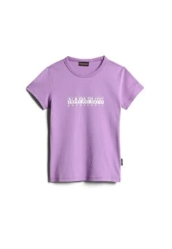 Napapijri S-Box - T-Shirt Print - Violet Pansy