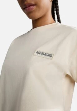 Napapijri S-Morgex W - T-Shirt Basic - Whitecap Gray -Napapijri 7ae0306e50b045269666ac41c372836b