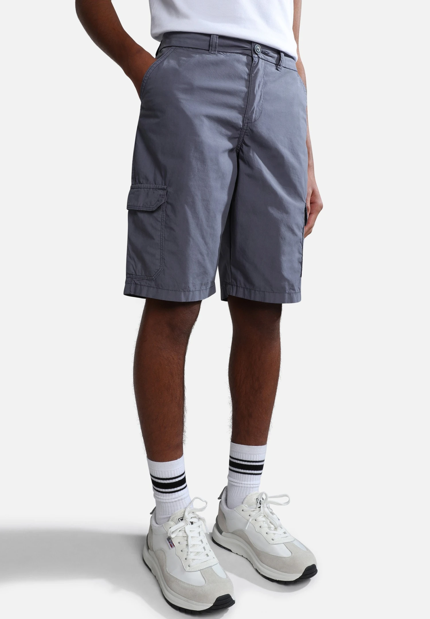 Napapijri Noto - Shorts - Blu/Grisail 4 Napapijri Noto - Shorts - Blu/Grisail - Afbeelding 2
