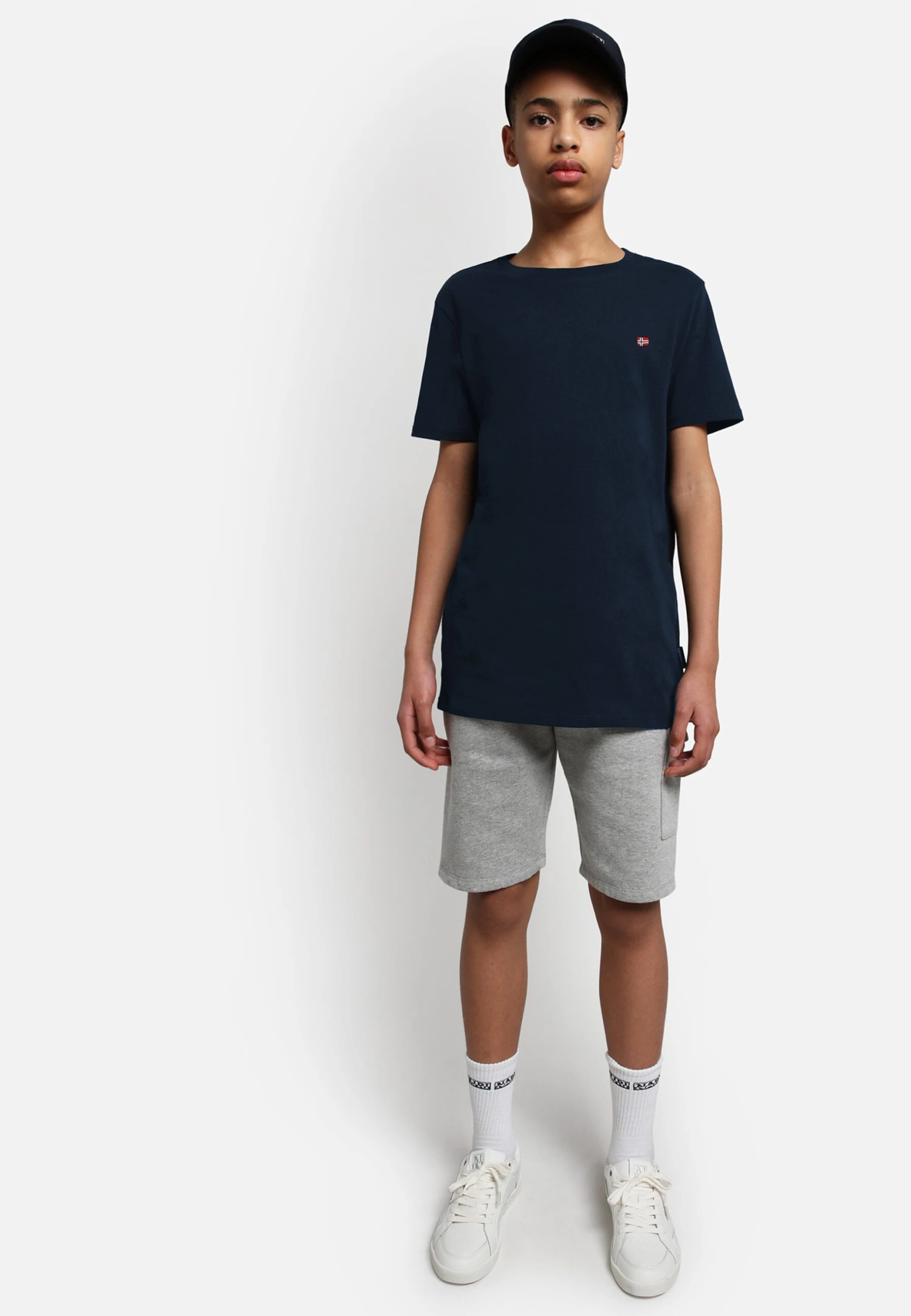 Napapijri Salis - T-Shirt Basic - Blu Marine 4 Napapijri Salis - T-Shirt Basic - Blu Marine - Afbeelding 2