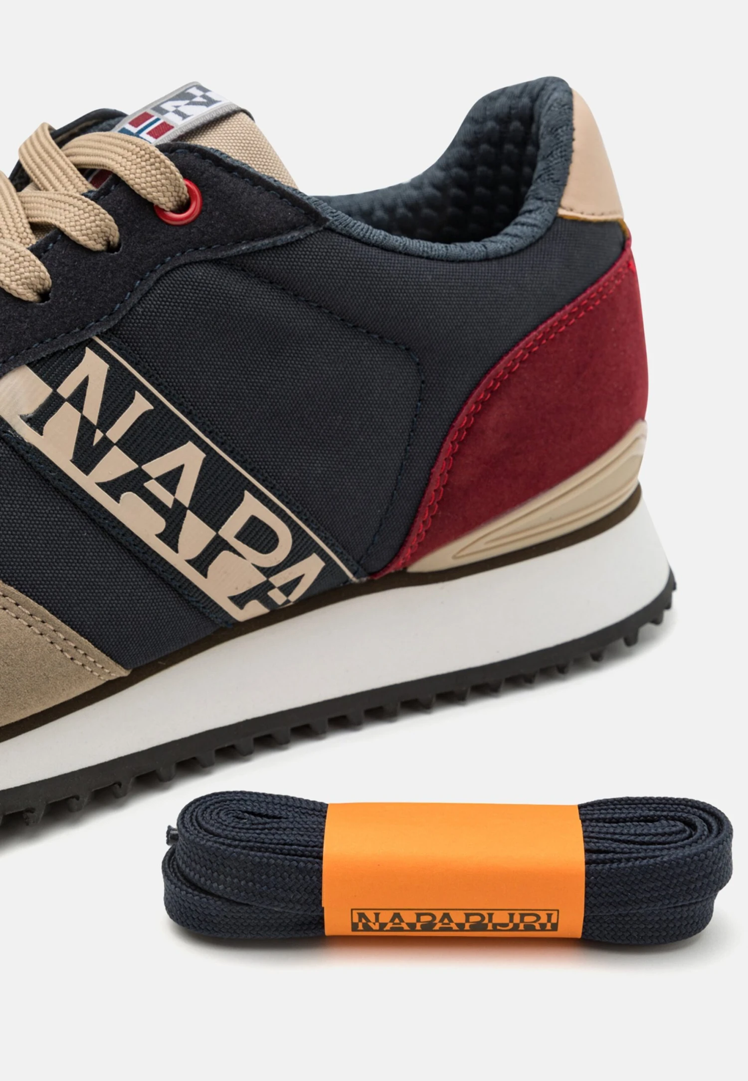 Napapijri Cosmos - Sneakers Laag - Navy/Beige/Red 8 Napapijri Cosmos - Sneakers Laag - Navy/Beige/Red - Afbeelding 6