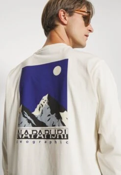 Napapijri Telemark - Longsleeve - White Whisper -Napapijri 80f0fdc11be24cd4ae5764565c81e3a8