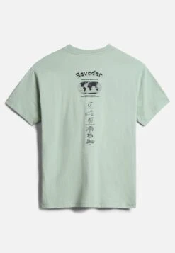 Napapijri Paradise- T-Shirt Print - Green Frost G1E 17 Napapijri Paradise- T-Shirt Print - Green Frost G1E -Napapijri 819247fc323948bfb081a0bf2e3d439b