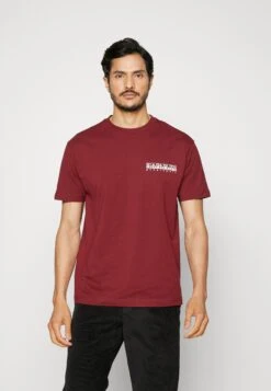 Napapijri Telemark - T-Shirt Print - Vint Amaranth