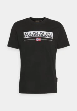 Napapijri T-Shirt Print - Black 12 Napapijri T-Shirt Print - Black -Napapijri 855e84717a094318a33e415b36449543