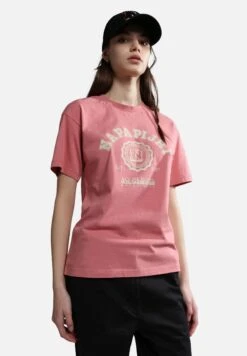 Napapijri Moreno - T-Shirt Print - Pink Lulu