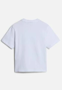 Napapijri S-Box W Ss- T-Shirt Print - Bright White -Napapijri 86945ba40c554e3fac71e0bcf13eb708