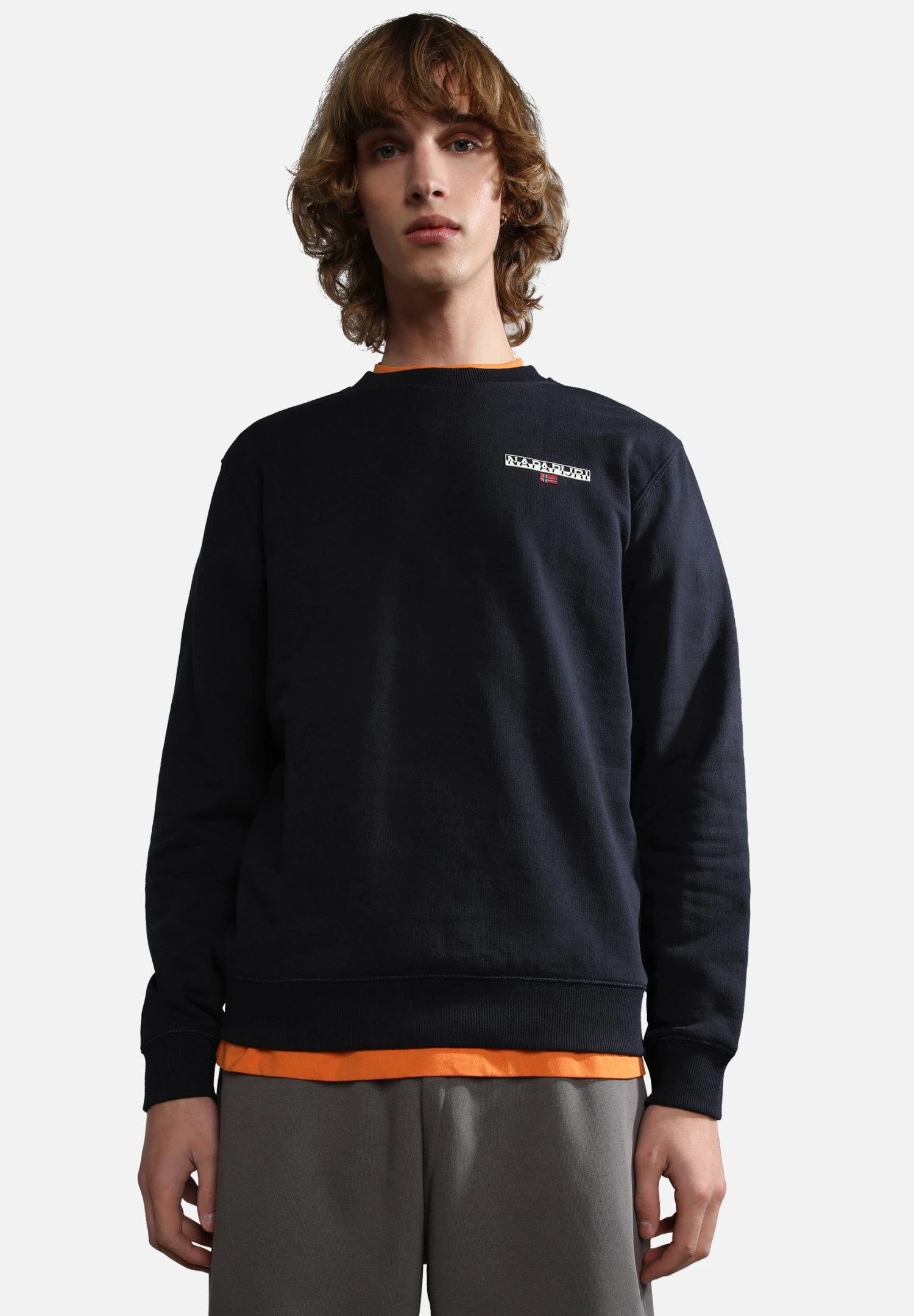 Napapijri Ice Crew Neck Summer - Sweater - Blu Marine 3 Napapijri Ice Crew Neck Summer - Sweater - Blu Marine