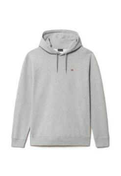 Napapijri Balis - Hoodie - Medium Grey Melange -Napapijri 8a16b4e2d46844b4a3e4eac00eca8824