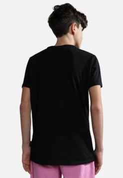 Napapijri S-Box - T-Shirt Print - Black Logo Mbu -Napapijri 8aaba6f6499a466e99ba3d88ae7f1878