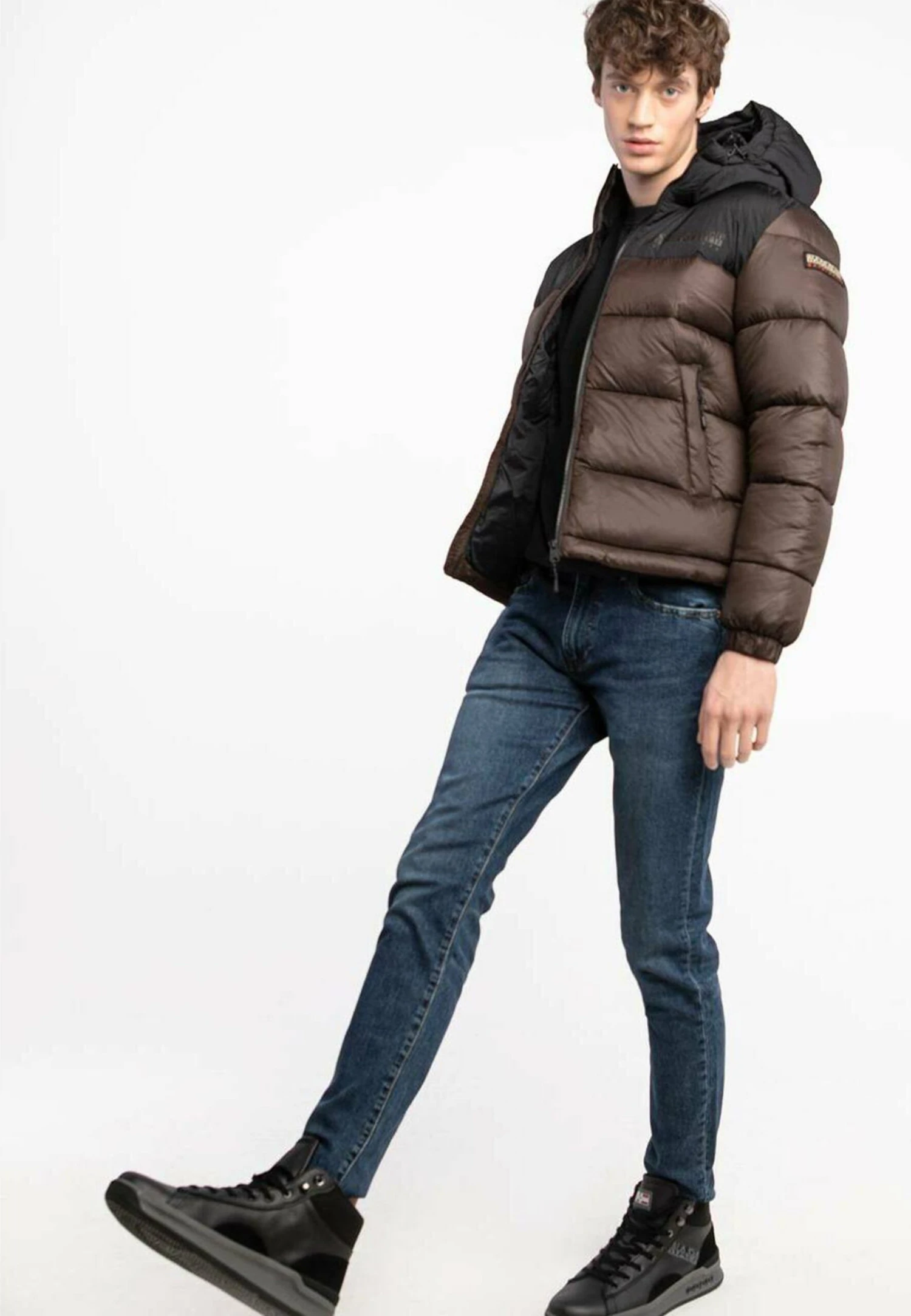 Napapijri Ebony- Winterjas - Brown 4 Napapijri Ebony- Winterjas - Brown - Afbeelding 2