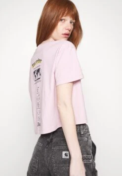 Napapijri Chira Crop - T-Shirt Print - Lilac Keep -Napapijri 8c0bcbfebcc345fbacf2110970022218