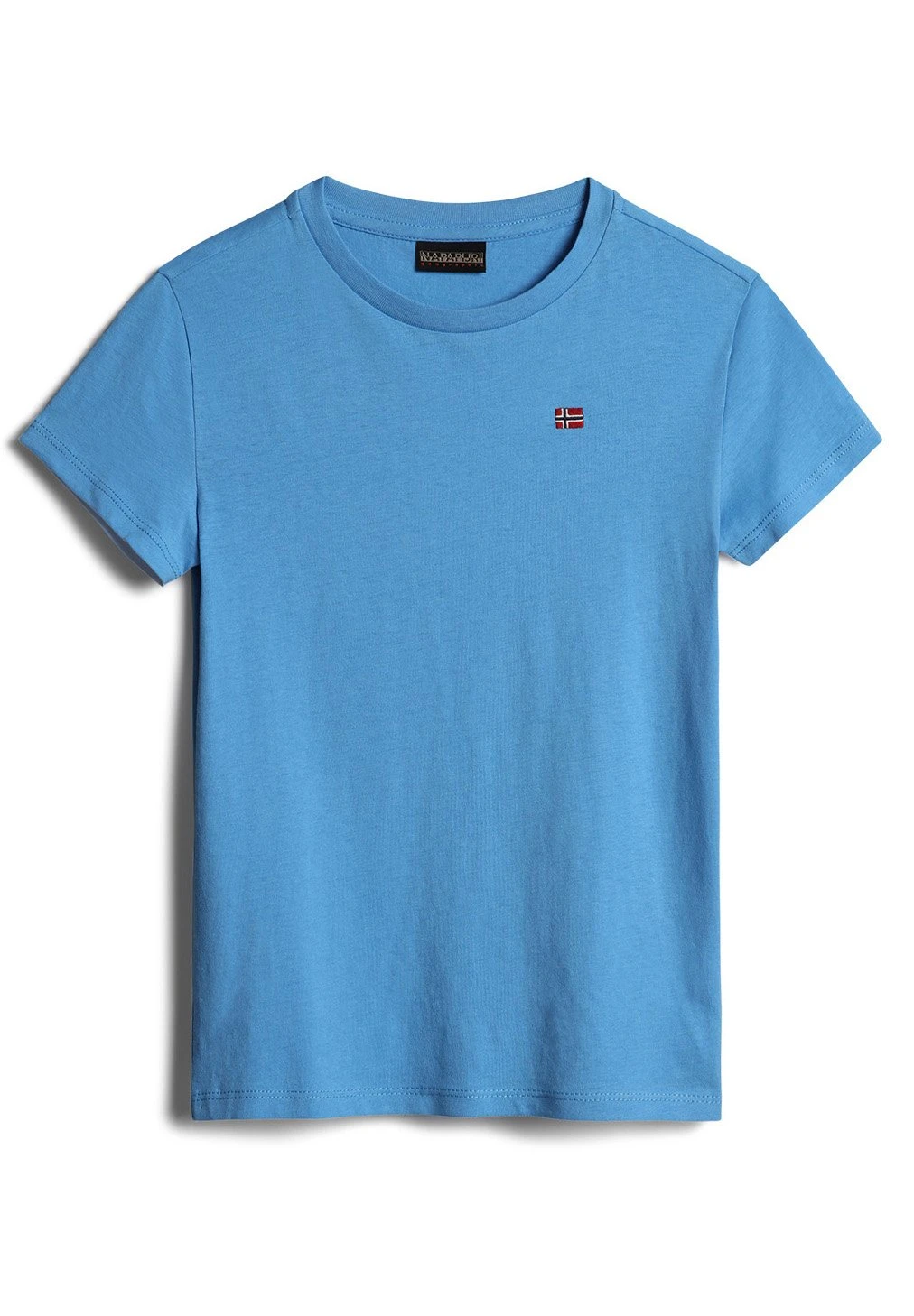 Napapijri Salis - T-Shirt Basic - Blue Azure 6 Napapijri Salis - T-Shirt Basic - Blue Azure - Afbeelding 4