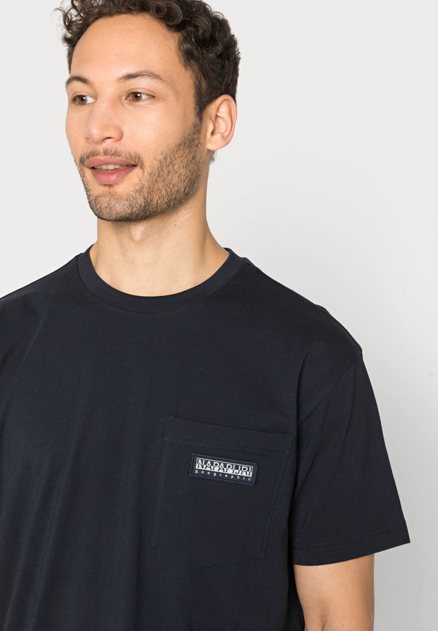 Napapijri Morgex - T-Shirt Basic - Blu Marine 6 Napapijri Morgex - T-Shirt Basic - Blu Marine - Afbeelding 4