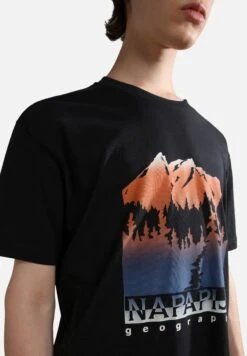 Napapijri S Hill - T-Shirt Print - Black 11 Napapijri S Hill - T-Shirt Print - Black -Napapijri 8cd3fceb0bfc46548d06c1183307536b