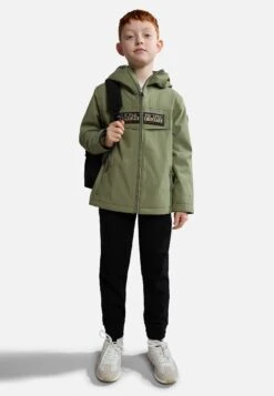 Napapijri Rainforest Summer Open - Lichte Jas - Green Lichen