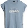 Napapijri Isabela - T-Shirt Print - Blue Faded Bb -Napapijri 8f4700cf751e48f096f48316ab8fa1f6