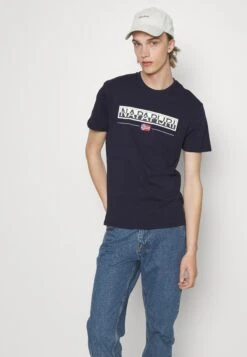 Napapijri T-Shirt Print - Blu Marine 11 Napapijri T-Shirt Print - Blu Marine -Napapijri 8f78b538d906413da5600cf31e3bfee9