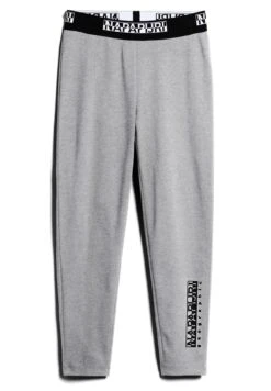 Napapijri M-Box- Legging - Medium Grey Melange -Napapijri 904642066a3c434aac3425ab5a8bde96