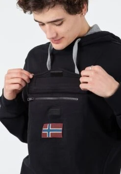 Napapijri Hoodie - Black 9 Napapijri Hoodie - Black -Napapijri 938916d63302413692235a5ab93d5f96
