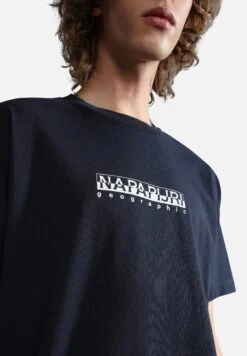 Napapijri Box - T-Shirt Print - Blu Marine -Napapijri 95b542904b644ba39c7afc0dc083c8d6