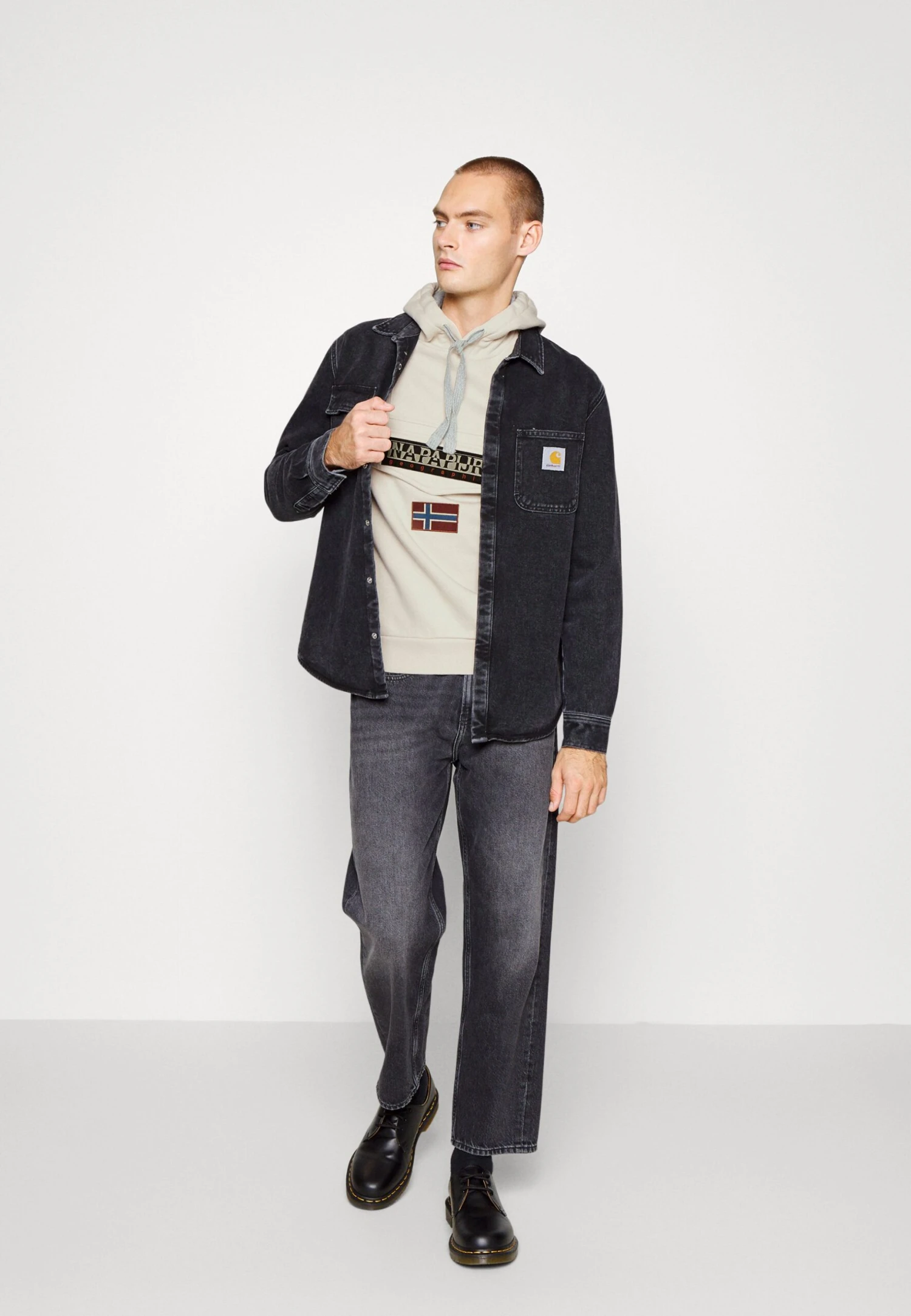 Napapijri Burgee Wint- Sweater - Whitecap/Gray 4 Napapijri Burgee Wint- Sweater - Whitecap/Gray - Afbeelding 2