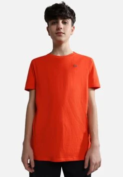 Napapijri Salis - T-Shirt Basic - Red Cherry R05 -Napapijri 9624c3e00da64871b03dcfd7e4733871
