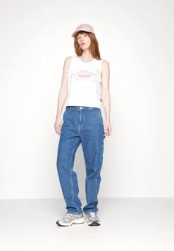 Napapijri Macara - Top - Bright White -Napapijri 977d7b4efd6f4a26bacb73afbe00b1a8