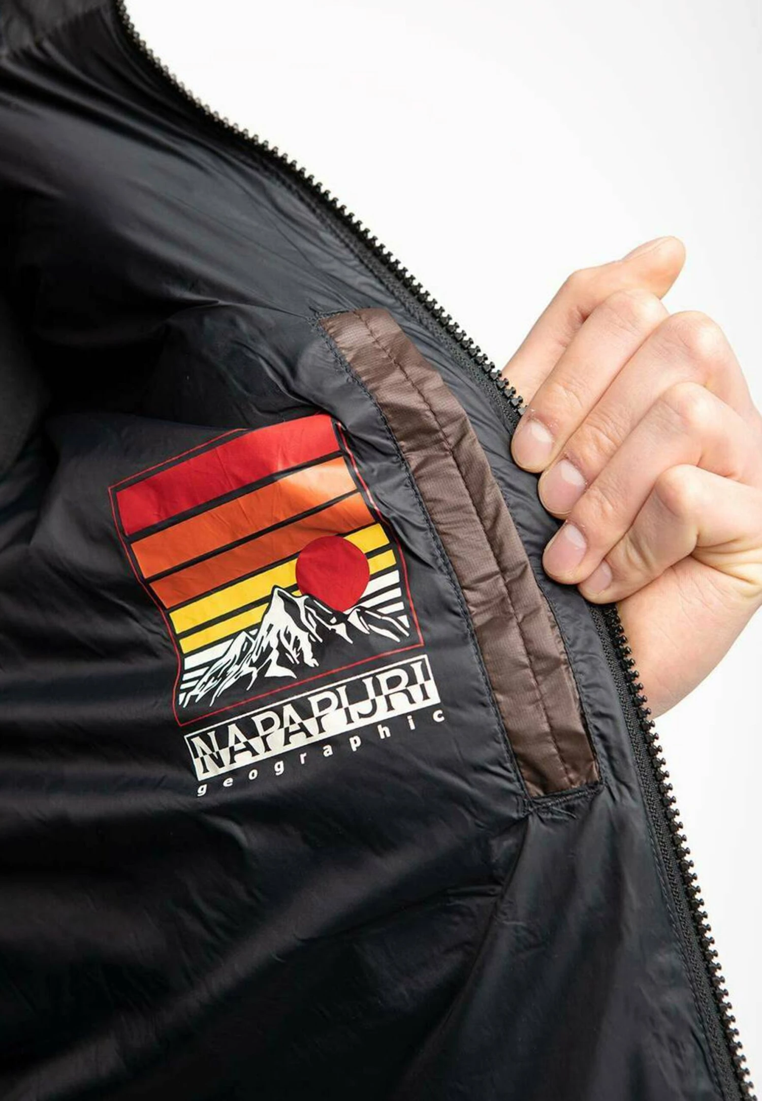 Napapijri Ebony- Winterjas - Brown 7 Napapijri Ebony- Winterjas - Brown - Afbeelding 5