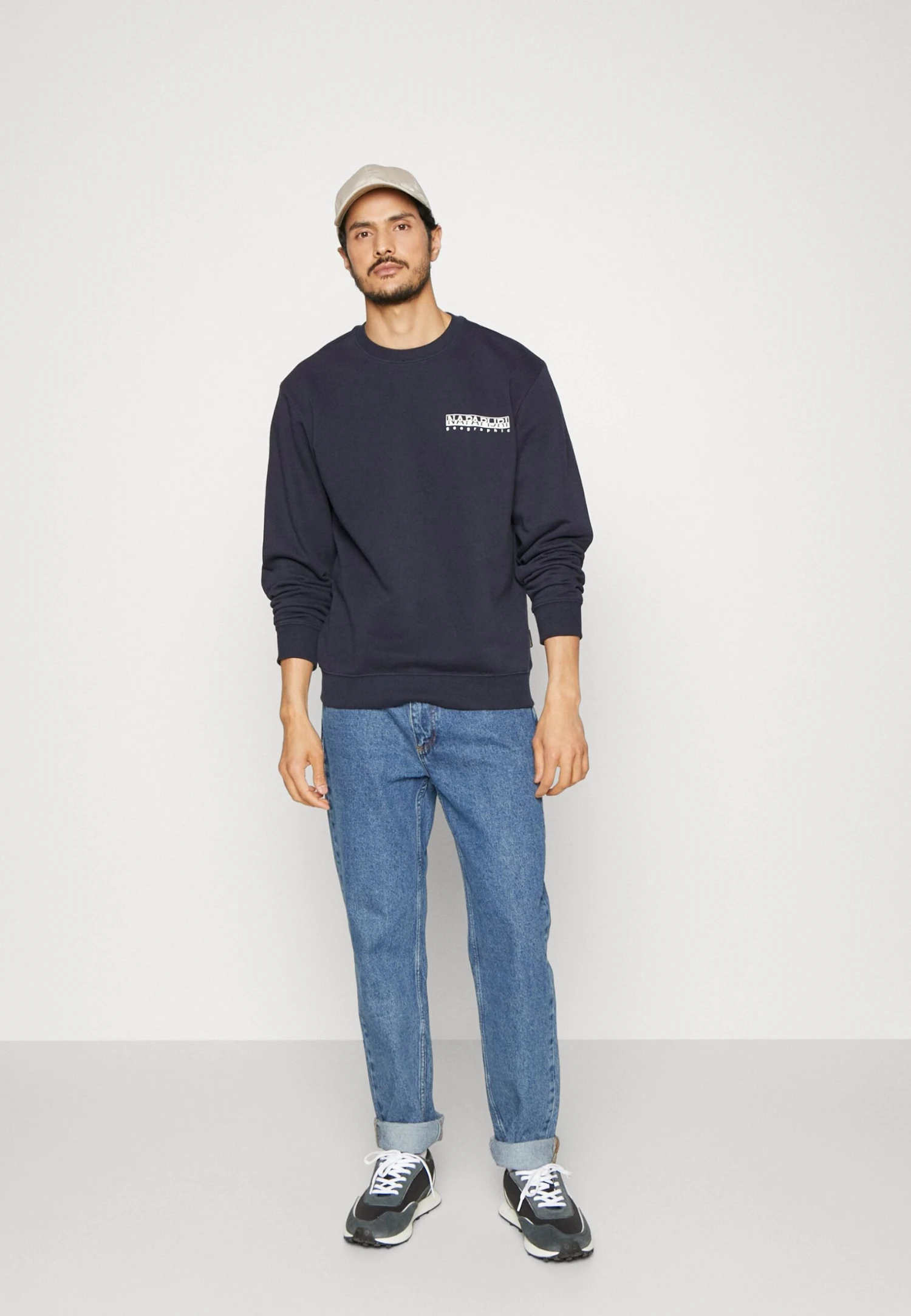 Napapijri Nap Sweat- Sweater - Dark Blue 4 Napapijri Nap Sweat- Sweater - Dark Blue - Afbeelding 2