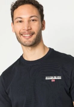 Napapijri Ice - T-Shirt Basic - Blu Marine 11 Napapijri Ice - T-Shirt Basic - Blu Marine -Napapijri 99a96a2fc4a343b1825b21c6e876e4ac