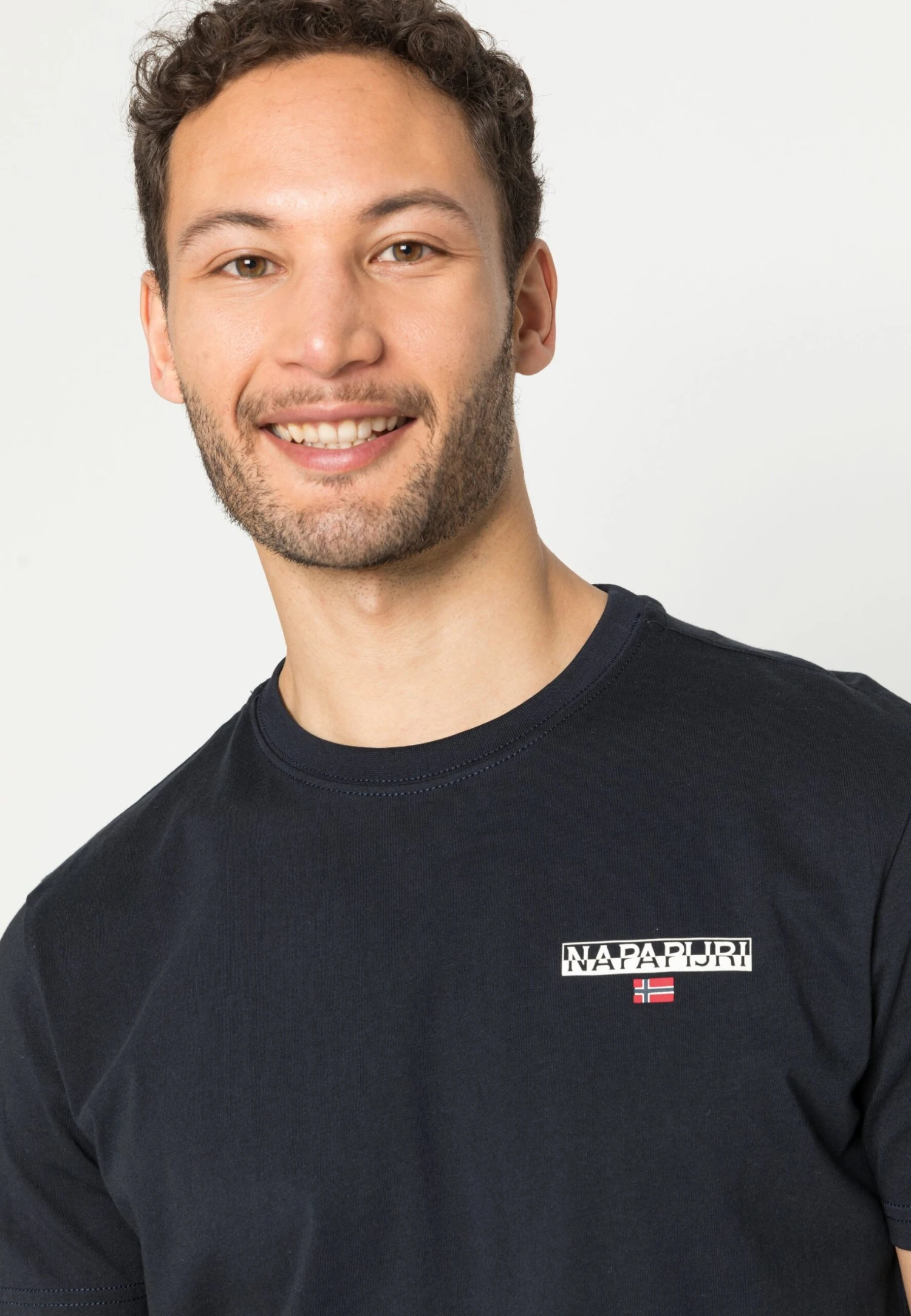 Napapijri Ice - T-Shirt Basic - Blu Marine 7 Napapijri Ice - T-Shirt Basic - Blu Marine - Afbeelding 5