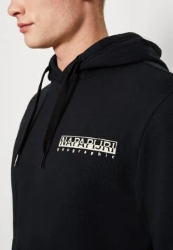 Napapijri Quito Unisex - Hoodie - Black -Napapijri 9a1e2bdf4e0142f3912c420ca1ae328a