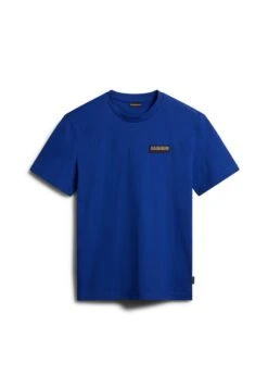 Napapijri S-Iaato - T-Shirt Basic - Blu Mazarin B5A -Napapijri 9a30bcace24f4cc296a41886ebd2c422
