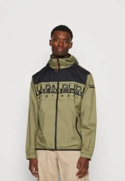 Napapijri A-Raymi Fzh - Lichte Jas - Green Lichen -Napapijri 9b0f1dc6b3d44d2eb3f00265df9be541