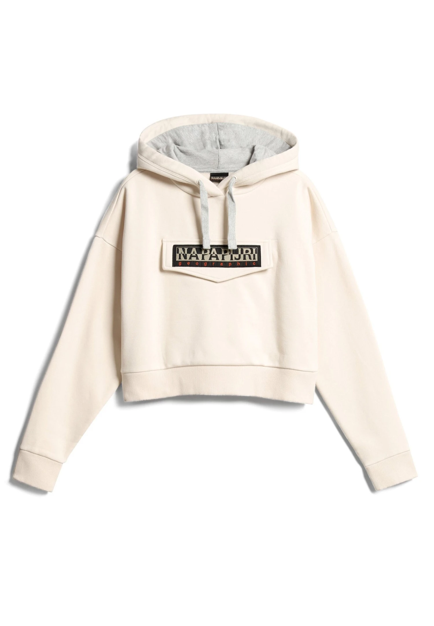 Napapijri Burgee Crop - Hoodie - Whitecap Gray 7 Napapijri Burgee Crop - Hoodie - Whitecap Gray - Afbeelding 5