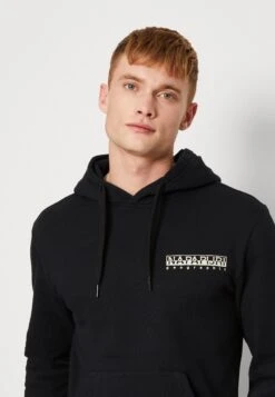 Napapijri Quito Unisex - Hoodie - Black -Napapijri 9f60f4b8d76c45daaa41edabfe37f7b2
