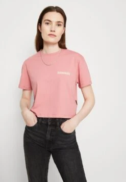 Napapijri Cenepa Crop- T-Shirt Print - Pink Lulu 11 Napapijri Cenepa Crop- T-Shirt Print - Pink Lulu -Napapijri 9f9109288e164eb993106820e42dc229