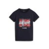 Napapijri K S Brunt - T-Shirt Print - Blu Marine -Napapijri a05a12bf36db420aa98cac17f1386054