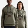 Napapijri Burgee- Hoodie - Green Lichen 2 Napapijri Burgee- Hoodie - Green Lichen -Napapijri a15fcb53c0a044768e82fa6992b13305