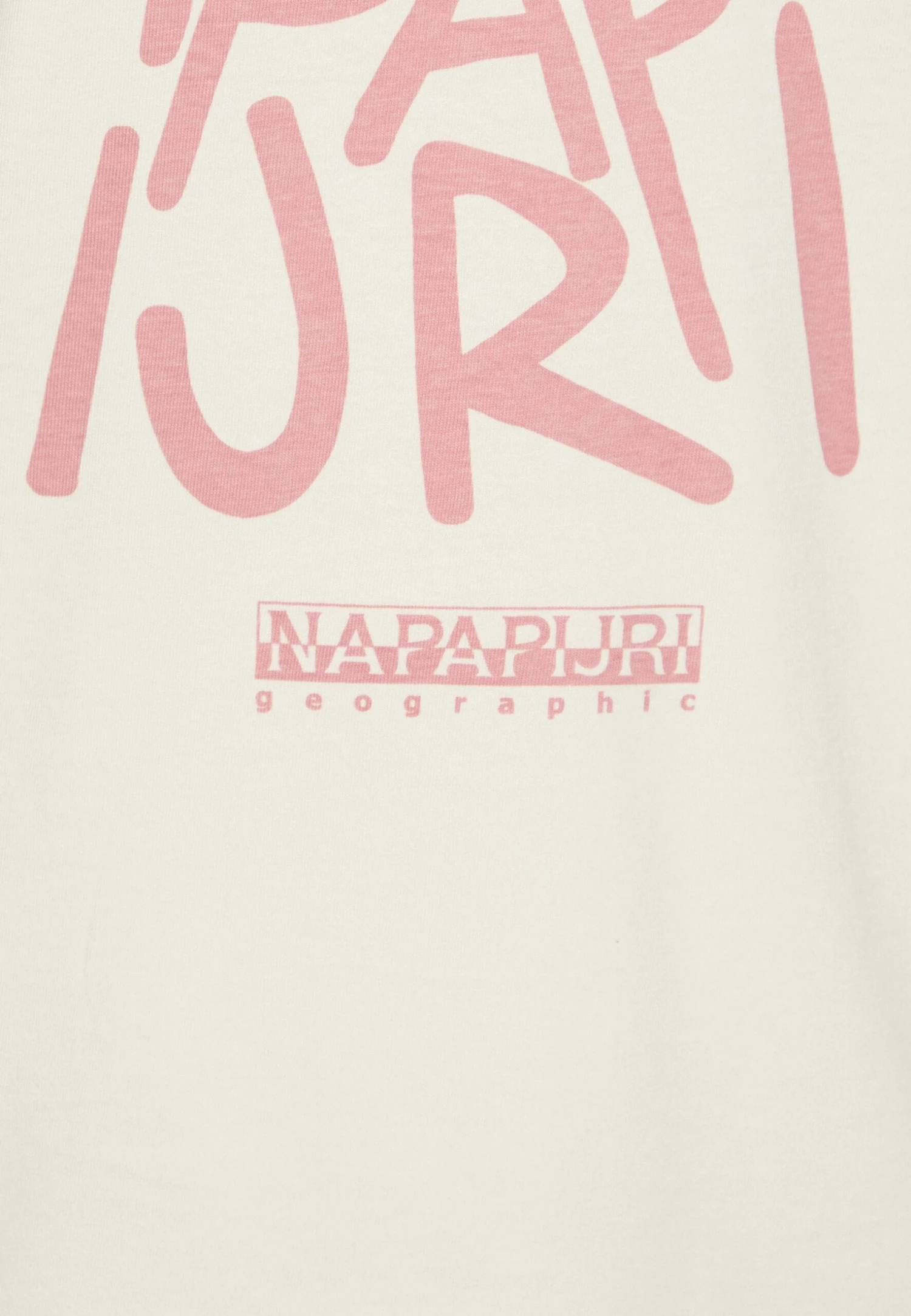 Napapijri Moreno - T-Shirt Print - Off White 5 Napapijri Moreno - T-Shirt Print - Off White - Afbeelding 3