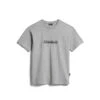 Napapijri S-Box W Ss - T-Shirt Print - Medium Grey Melange -Napapijri a28daed94c734071956720b2c97228ff