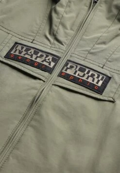 Napapijri Rainforest Summer Open - Lichte Jas - Green Lichen -Napapijri a4457f835ea240aeb78fc42465b67eec