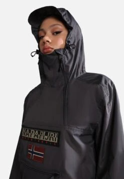 Napapijri Northfarer - Lichte Jas - Dark Grey Solid -Napapijri a4546a0f49bf4c7c84a1ae2de1be7aae